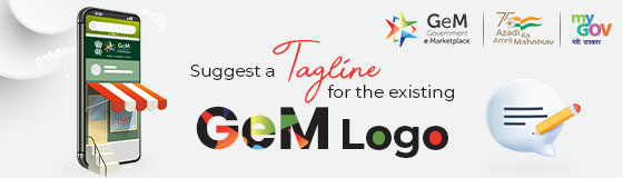Suggest a Tagline for existing GeM Logo