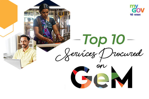 Top 10 Services Procured on GeM