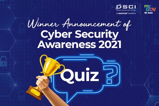 Winner Announcement of Cyber Security Awareness 2021 Quiz