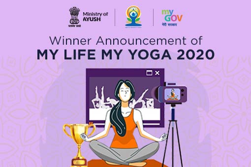 Winner announcement of My Life My Yoga-2020