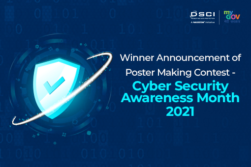 Winner Announcement of Poster Making Contest – Cyber Security Awareness Month Campaign 2021