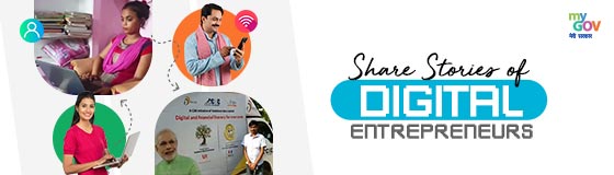 Share Stories of Digital Entrepreneurs 