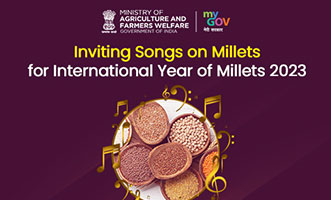 Create awareness about millets through songs