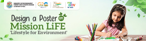 Design a Poster on Mission LiFe (Lifestyle for Environment)