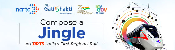 Compose a Jingle on RRTS-India's First Regional Rail