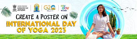 Create a Poster on International Day of Yoga 2023