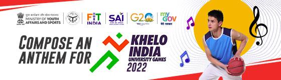 Compose an Anthem for Khelo India University Games 2022