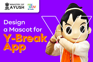 Design a Mascot for Y Break App