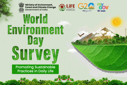 विश्व पर्यावरण दिवस सर्वेक्षण: दैनिक जीवन में सतत आदतों को बढ़ावा    