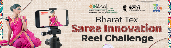 Bharat Tex Saree Innovation Reel Challenge