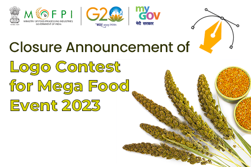 Closure Announcement for Logo Contest for Mega Food Event 2023