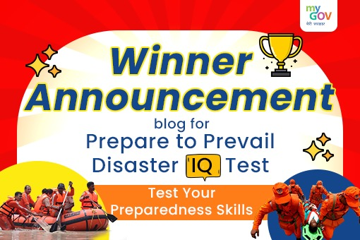 Winner Announcement blog for Prepare to Prevail Disaster quiz