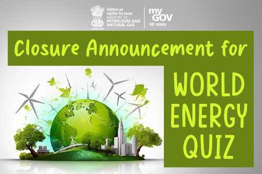 Closure Announcement for World Energy Quiz