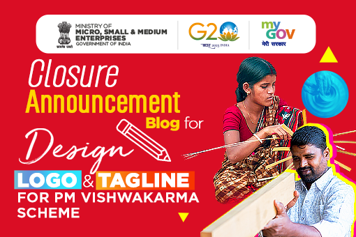 Closure Announcement Blog for Design a Logo and Tagline for PM Vishwakarma Scheme