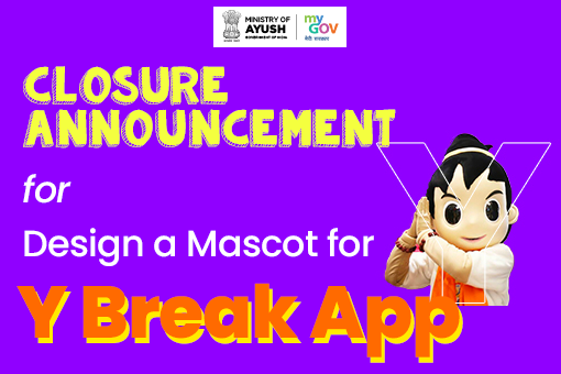 Closure Announcement for Design a Mascot for Y Break App