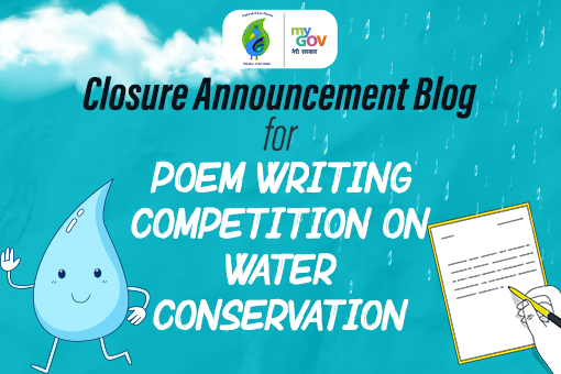 Closure Announcement Blog for Poem Writing Competition on Water Conservation