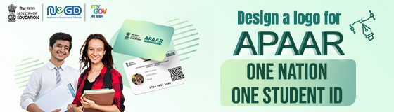 Design a logo for APAAR - 'One Nation, One Student ID'