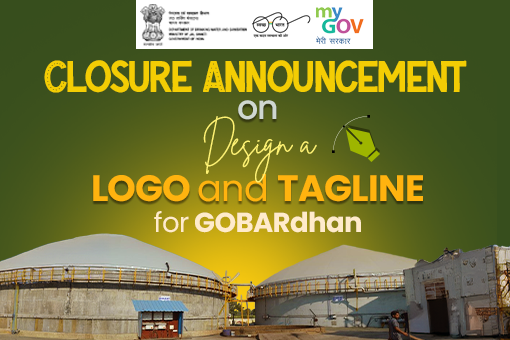 Closure Announcement for Design a LOGO and a TAGLINE for GOBARdhan