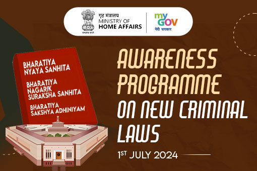 Awareness Programme on New Criminal Laws - 1st July, 2024