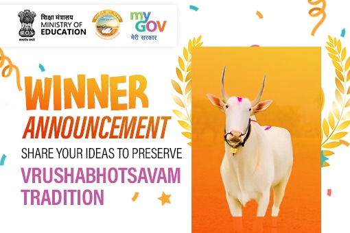 Winner Announcement for Share your ideas to Preserve Vrushabhotsavam Tradition