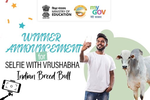 Winner Announcement for Selfie with Vrushabha Indian Breed Bull