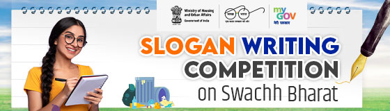 Slogan Writing competition for Swachh Bharat