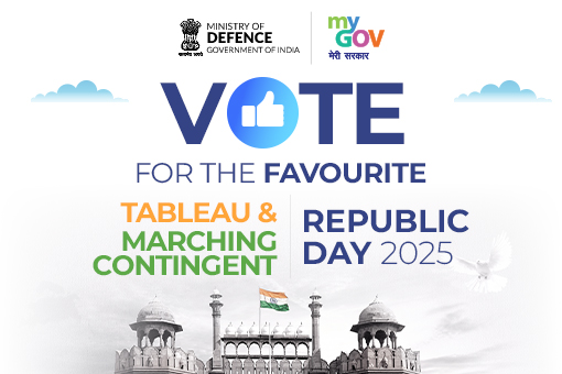 Vote for your favourite Tableau and Marching Contingent at Republic Day Parade 2025