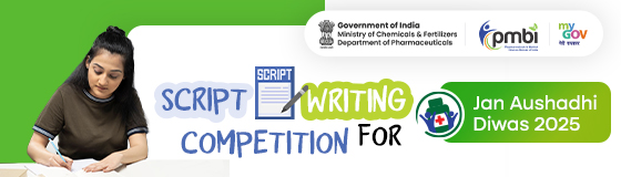 Scriptwriting competition for promotion of Jan Aushadhi