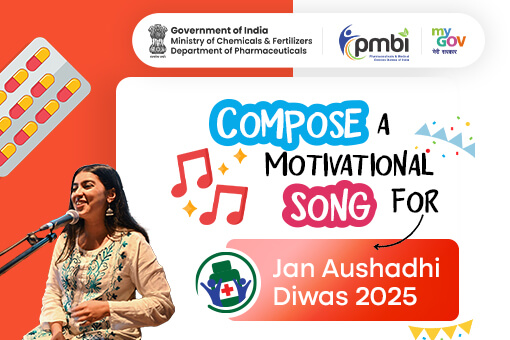 Compose a Motivational Song for Jan Aushadhi Diwas 2025