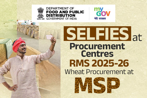 Selfies at Procurement Centres-RMS 2025-26 Wheat Procurement at MSP