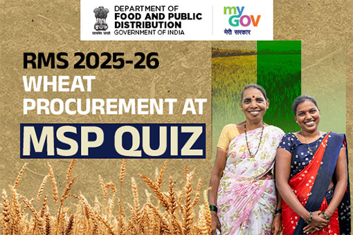 RMS 2025-26 Wheat Procurement at MSP Quiz