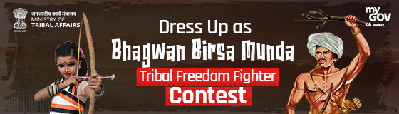 Dress Up as Bhagwan Birsa Munda - Tribal Freedom Fighter Contest