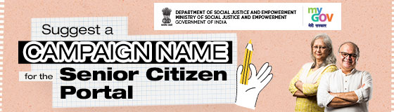Suggest a campaign name for the Senior Citizen Portal Suggest a campaign name for the Senior Citizen Portal