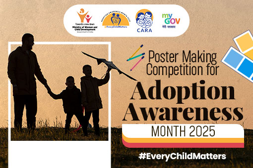 Poster Making Competition for Adoption Awareness Month 2025