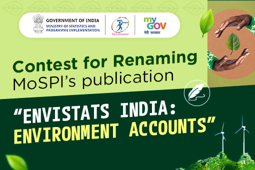 Contest for Renaming MoSPIs publication EnviStats India - Environment Accounts