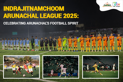 Indrajit Namchoom Arunachal League 2025 Celebrating Arunachal’s Football Spirit
