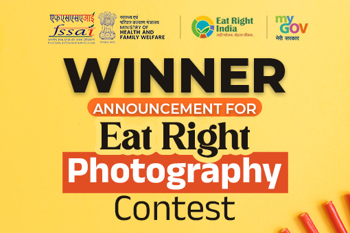 Winner Announcement for Eat Right Photography Contest