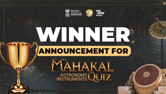 Winner announcement for Mahakal - Astronomy Instruments Quiz