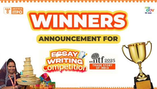Winner Announcement for Essay Writing Competition on IITF and Trade Story of India