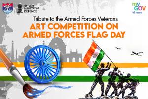 Art Competition on Armed Forces Flag Day