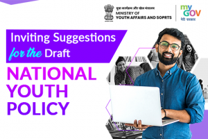Inviting Suggestions for the Draft National Youth Policy