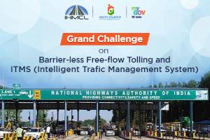 Grand Challenge on Barrier-less Free-flow Tolling and ITMS (Intelligent Trafic Management System)