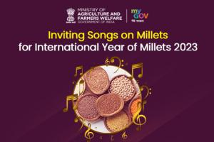 Inviting Songs on Millets for International Year of Millets 2023