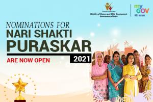Applications & Nominations for Nari Shakti Puraskar 2021 are now open 