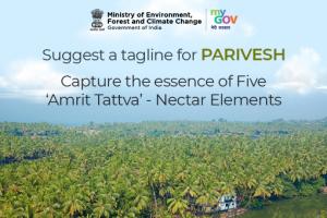 Suggest a Tagline for “PARIVESH - Capture the essence of Five ‘Amrit Tattva’ - Nectar Elements”