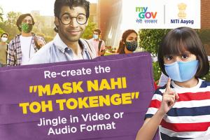 Re-create the 'Mask Nahin toh Tokenge' Jingle in Video or Audio Format