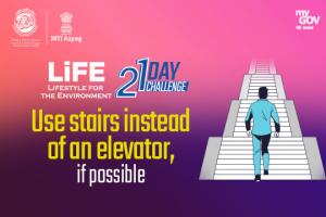 Day 3 - Use stairs instead of an elevator, if possible