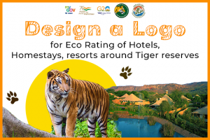 Design a Logo for Eco Rating of Hotels, Homestays, resorts around Tiger reserves
