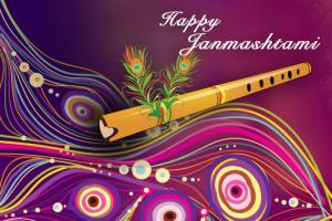 Design e-Greetings for Janmashtami