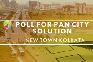 Select the option from seven indicative PAN-City solutions for New Town Kolkata